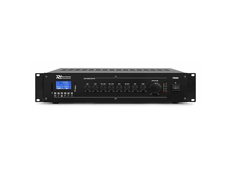 Amplificador  - PRM60 POWER DYNAMICS, Black — foto 4