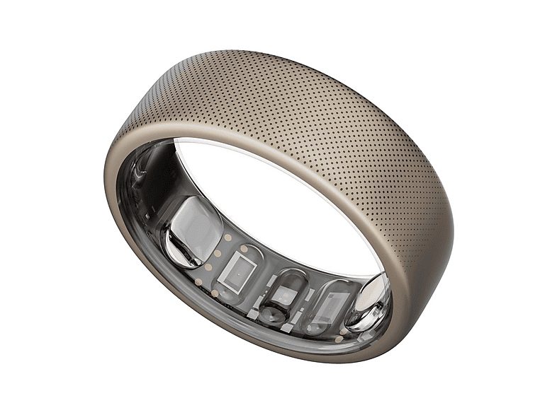 Anillo inteligente - AMAZFIT W2321TY1N, Inteligencia Artificial=Basic IA, 18,5 mAh, Titanio