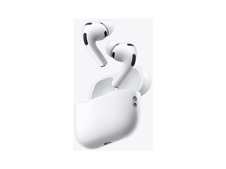 Apple AirPods Pro 3 (2025 3ª gen), Inalámbricos, Cancelación de ruido, Medición frecuencia cardíaca, Live Translation, Chip H2, USB-C, Blanco — foto 2