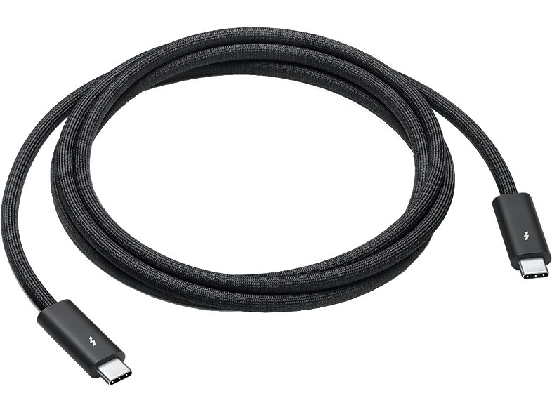 Apple Cable Thunderbolt 4 Pro, USB-C de 1,8 m, Negro