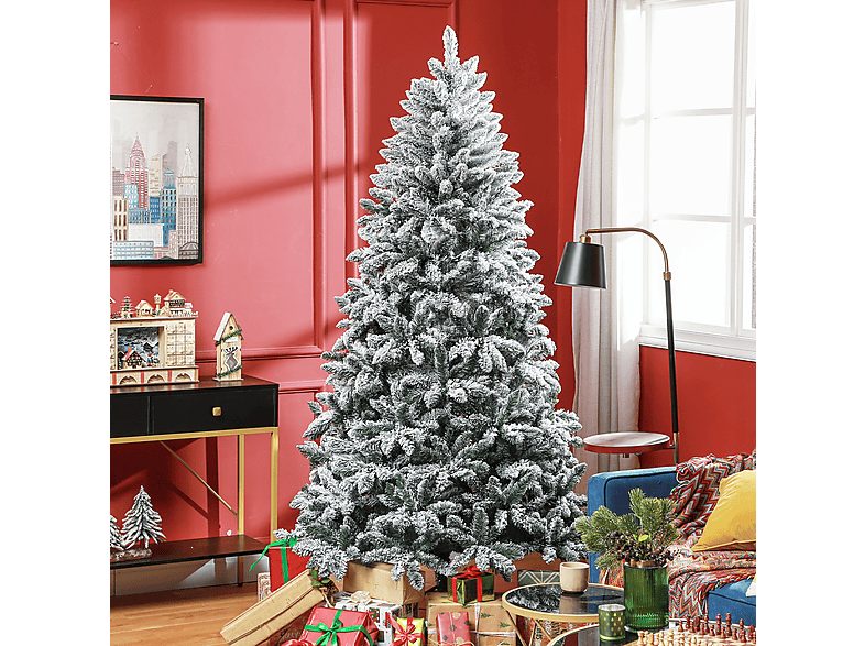 Árbol de Navidad - HOMCOM 830-885V02GN, Verde — foto 2