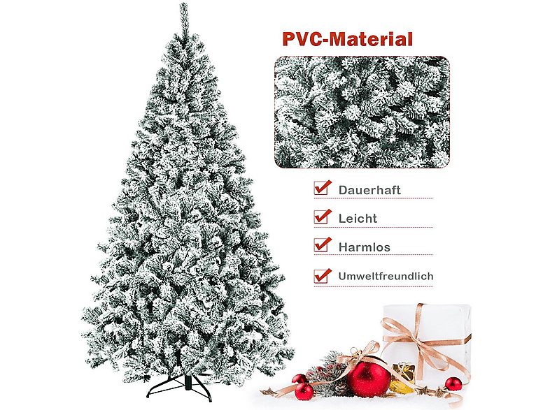 Árbol de Navidad - NORTHIO 29586, Verde nevado — foto 5