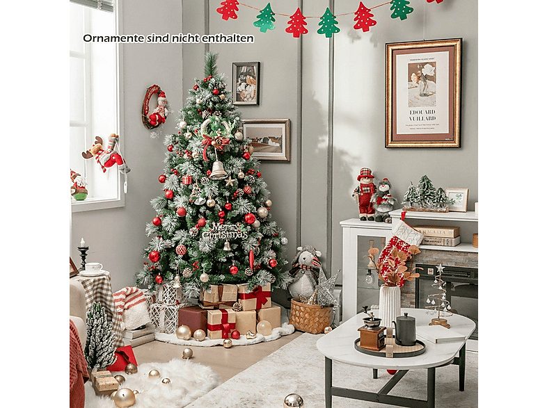 Árbol de Navidad - NORTHIO 69579, Verde — foto 4