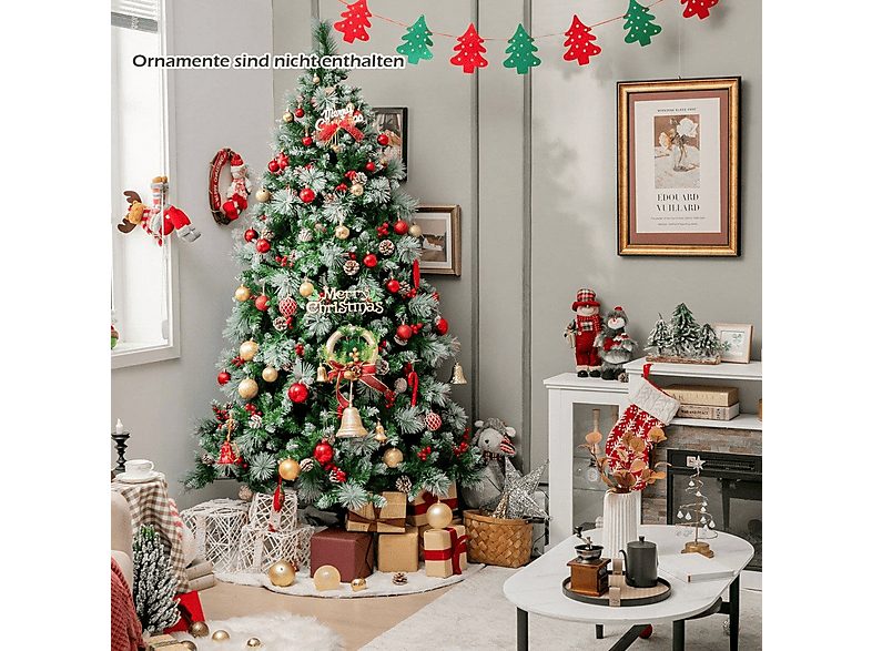 Árbol de Navidad - NORTHIO 69586, Verde — foto 4