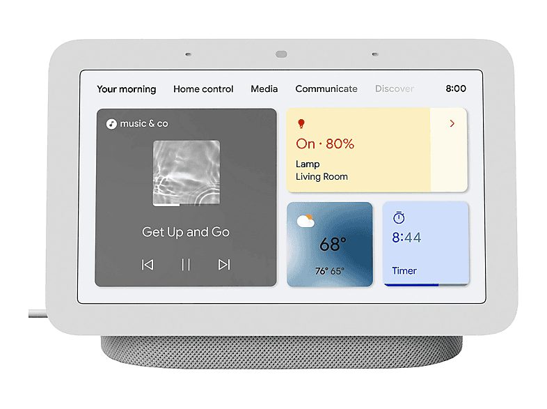 Asistente inteligente - GOOGLE Nest Hub, Bluetooth, Google Assistant, Tiza