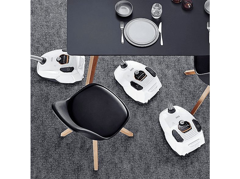 Aspirador con bolsa - AEG 900 258 412, 650 W, Depósito 3,5 l, Blanco — foto 5