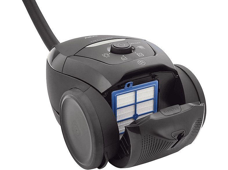 Aspirador con bolsa - AEG 900 258 509, 500 W, Depósito 3,5 l, Negro — foto 8