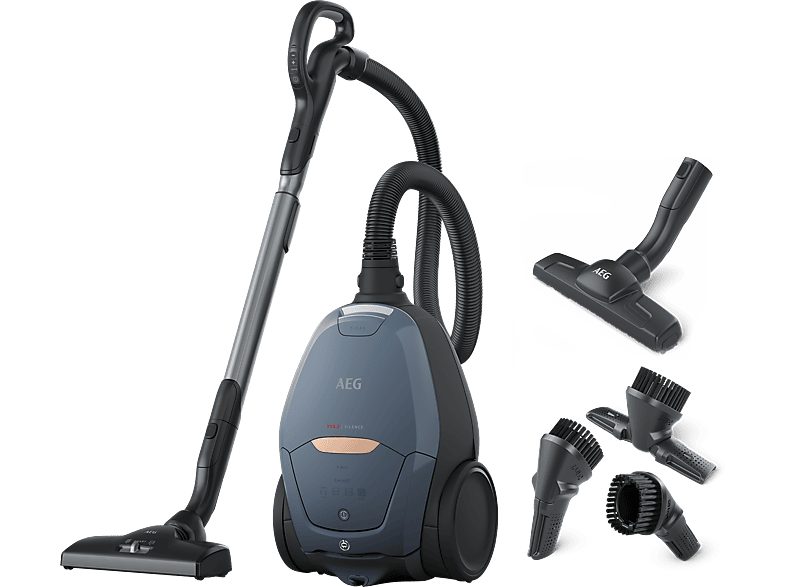 Aspirador con bolsa - AEG 900 401 124, 600 W, Potencia de succión 500 AirWatt, Depósito 3,5 l, Azul — foto 3