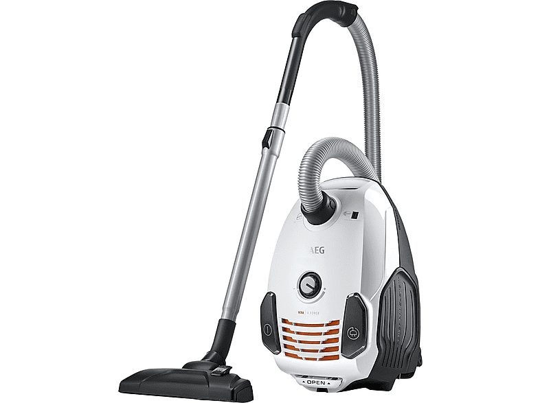 Aspirador con bolsa - AEG 900 940 430, 800 W, Depósito 3,5 l, Negro