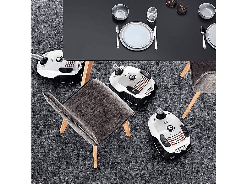 Aspirador con bolsa - AEG 900 940 430, 800 W, Depósito 3,5 l, Negro — foto 4