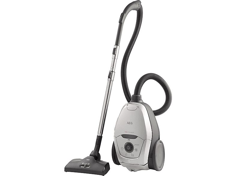 Aspirador con bolsa - AEG 900258506, 600 W, Depósito 3,5 l, Gris
