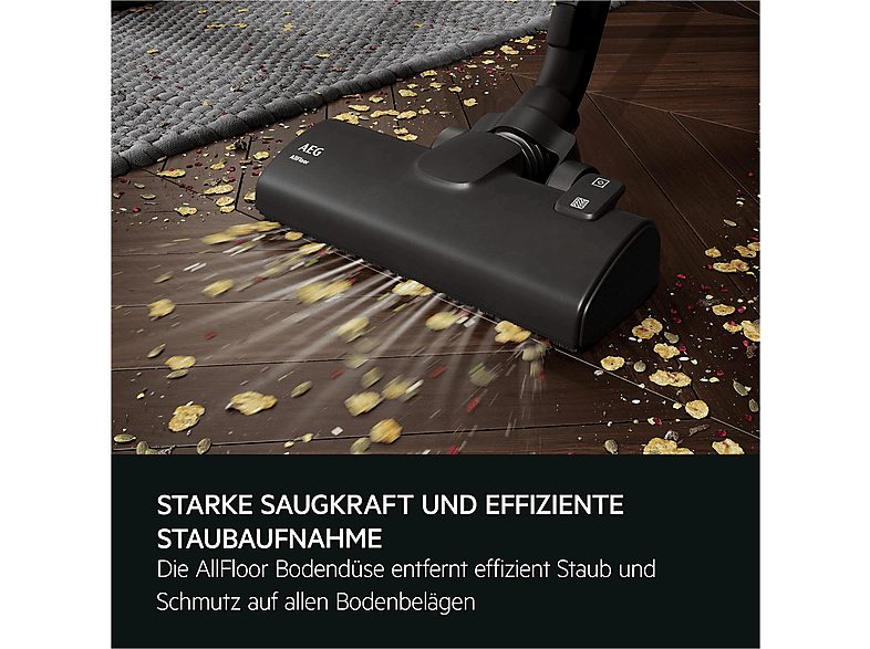 Aspirador con bolsa - AEG AB51C1DB, 750 W, Potencia de succión 209 W, Depósito 3,5 l, Azul — foto 5