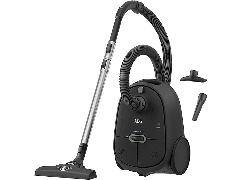 Aspirador con bolsa - AEG AB61C1OKO, 850 W, Potencia de succión 232 W, Depósito 3,5 l, Gris