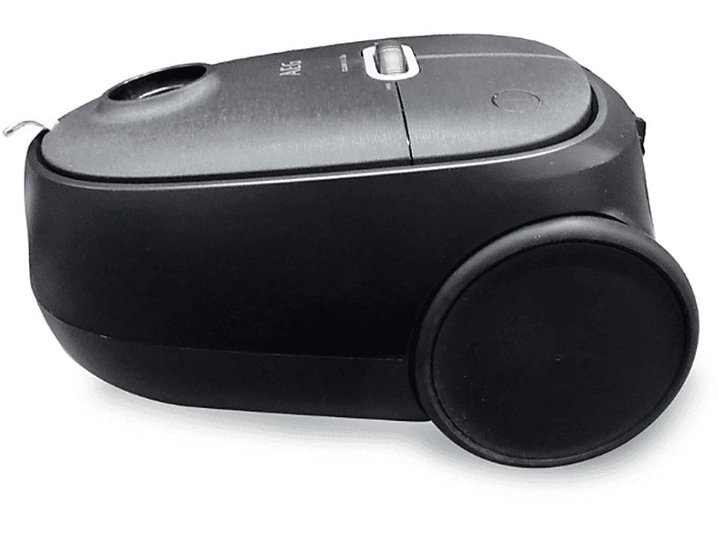 Aspirador con bolsa - AEG AB61C1OKO, 850 W, Potencia de succión 232 W, Depósito 3,5 l, Gris — foto 2
