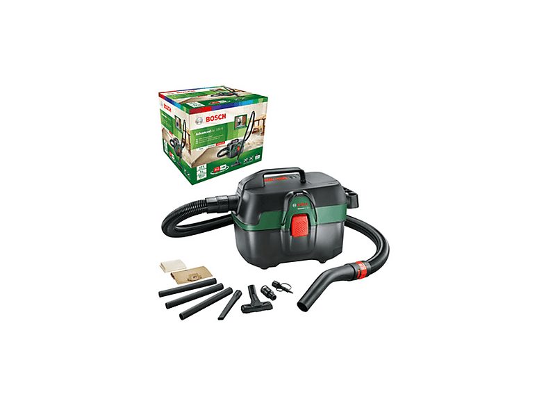 Aspirador con bolsa - BOSCH AdvancedVac 18V-8, 45 W, Depósito 8 l, Negro — foto 3