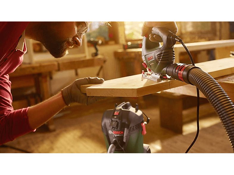 Aspirador con bolsa - BOSCH AdvancedVac 20 (Incluye accesorios), 1200 W, Potencia de succión 300 W, Depósito 16,8 l, Verde — foto 4