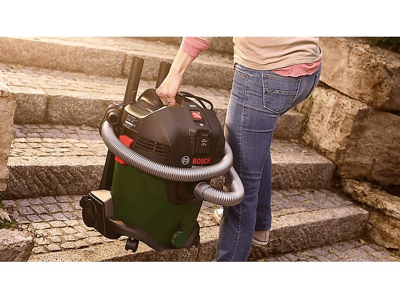 Aspirador con bolsa - BOSCH AdvancedVac 20 (Incluye accesorios), 1200 W, Potencia de succión 300 W, Depósito 16,8 l, Verde — foto 5