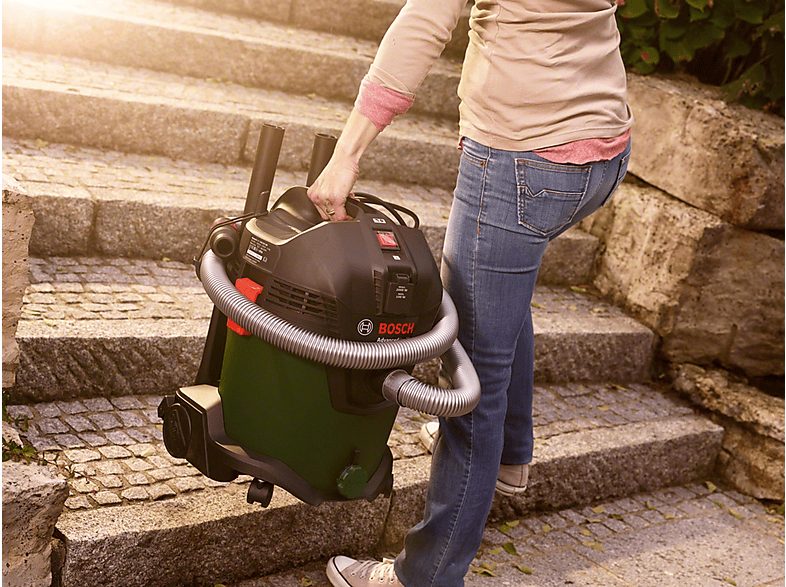 Aspirador con bolsa - BOSCH AdvancedVac 20 (Incluye accesorios), 1200 W, Potencia de succión 300 W, Depósito 16,8 l, Verde — foto 7