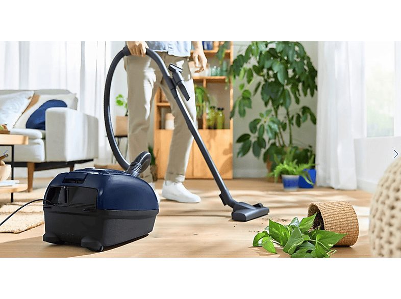 Aspirador con bolsa - BOSCH AKLBB1670809438, 600 W, Depósito 4 l, Azul — foto 4