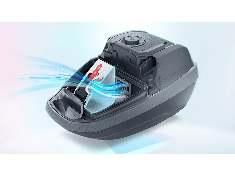 Aspirador con bolsa - BOSCH AKLBB1670810431, 650 W, Depósito 5 l, Negro — foto 4