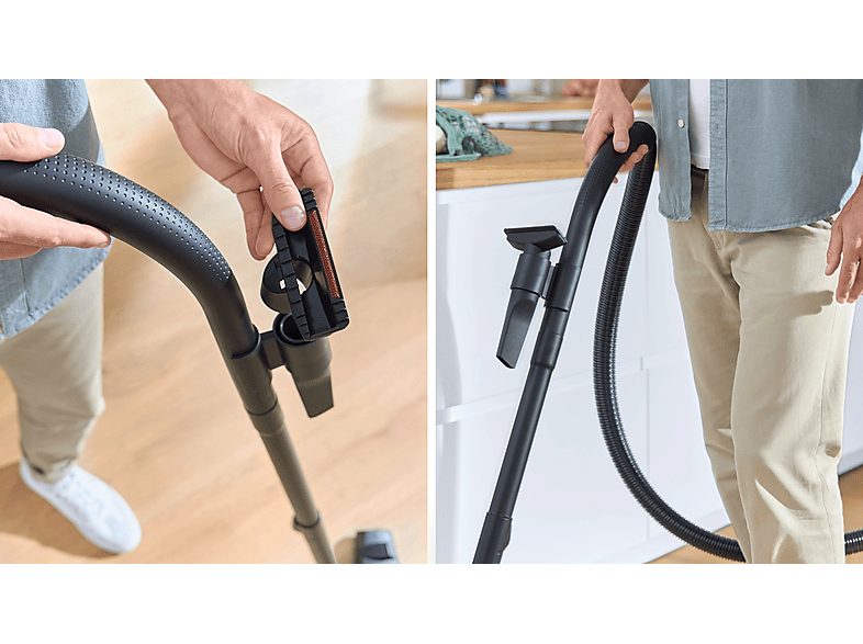 Aspirador con bolsa - BOSCH BGB38BA3T, 850 W, Depósito 4 l, Negro — foto 4