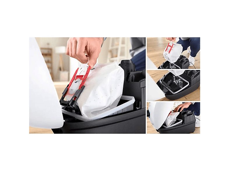 Aspirador con bolsa - BOSCH BGB41HYG1H, 600,00 W, Depósito 4,00 l, Bicolor — foto 5