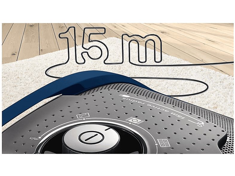 Aspirador con bolsa - BOSCH BGB75X494, 650 W, Depósito 5 l, Azul — foto 2