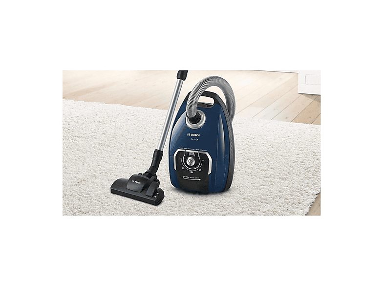 Aspirador con bolsa - BOSCH BGB75X494, 650 W, Depósito 5 l, Azul — foto 4