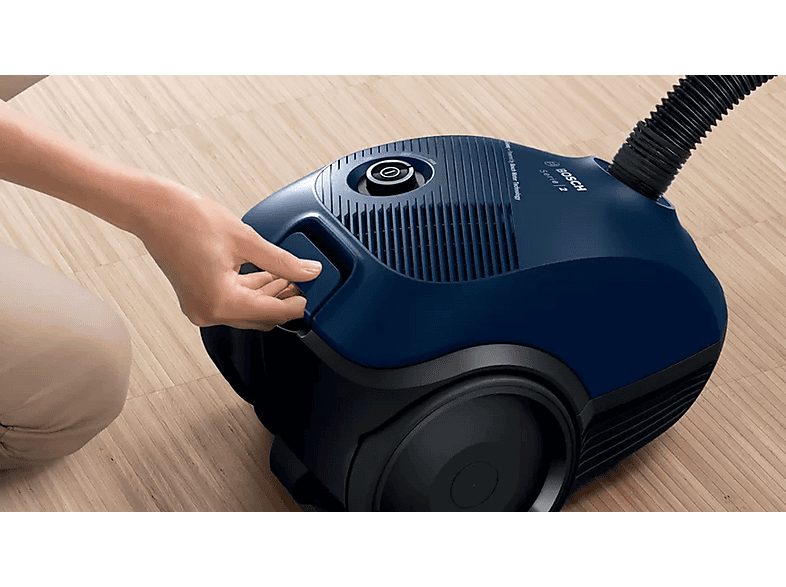 Aspirador con bolsa - BOSCH BGBS2BU1T, 850 W, Depósito 3,5 l, Negro — foto 4