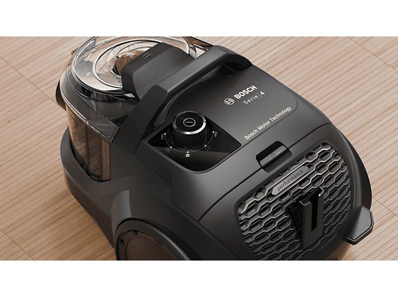 Aspirador con bolsa - BOSCH BGC21X300, 550 W, Depósito 2 l, Negro — foto 2