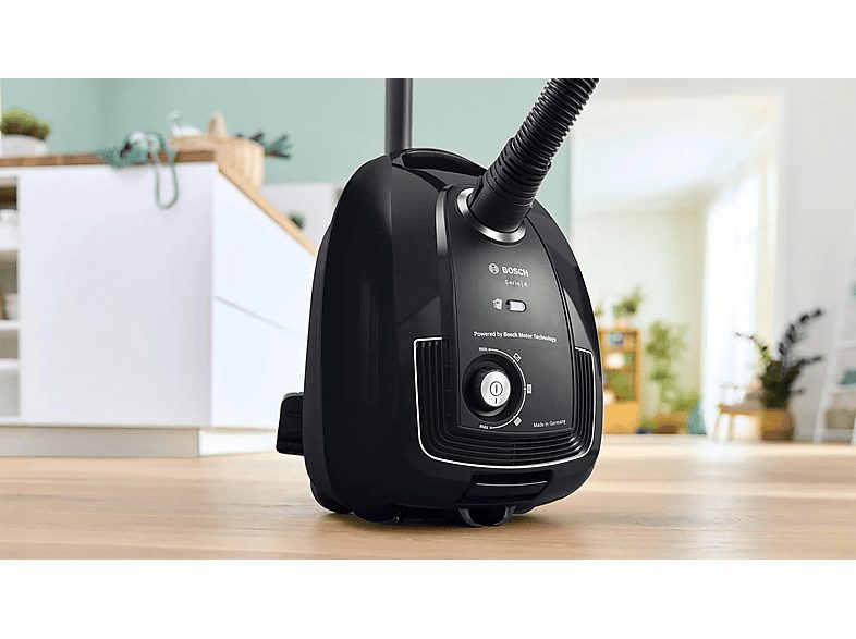 Aspirador con bolsa - BOSCH BGL38BA2H, 600 W, Depósito 4 l, Negro — foto 7