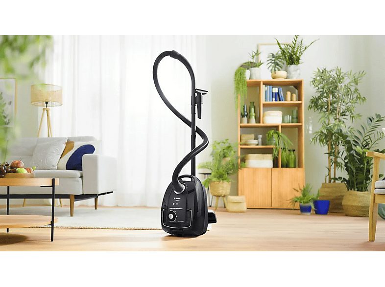 Aspirador con bolsa - BOSCH BGL38BA2H, 600 W, Depósito 4 l, Negro — foto 8