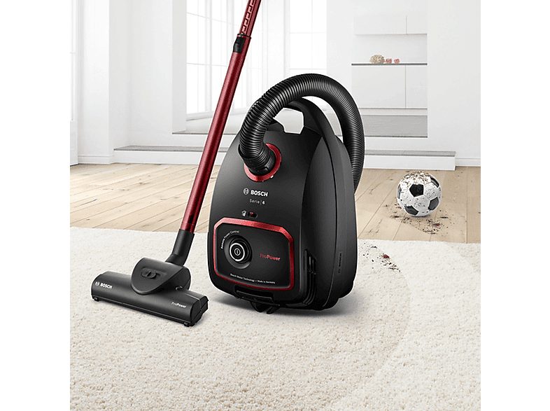 Aspirador con bolsa - BOSCH ProPower, 850 W, Depósito 1 l, Negro — foto 3