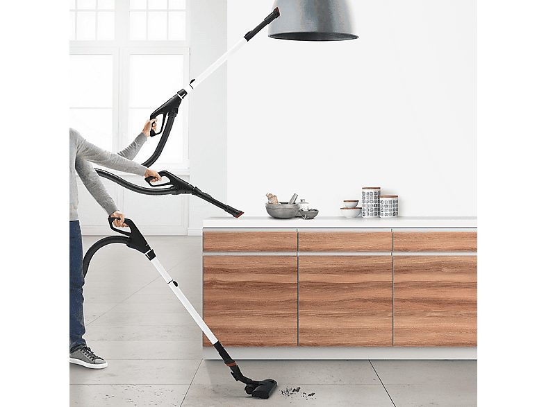 Aspirador con bolsa - BOSCH Serie 6 BGL6HYG1, 600 W, Depósito 4 l, Negro, Blanco — foto 3