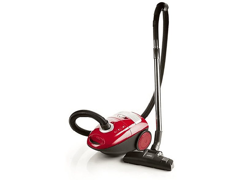 DOMO Aspirador con bolsa - DOMO DO7283S, 700 W, Potencia de succión 700 W, Depósito 2,5 l, Negro