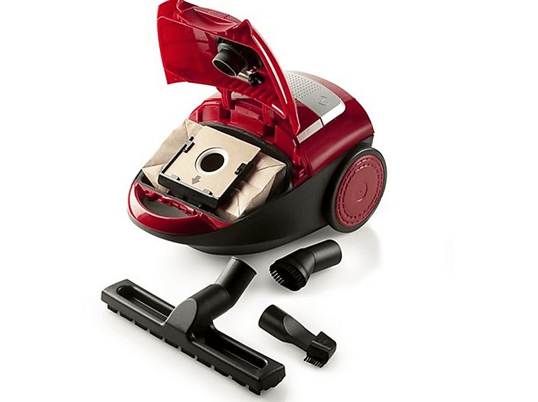 Aspirador con bolsa - DOMO DO7283S, 700 W, Potencia de succión 700 W, Depósito 2,5 l, Negro — foto 4