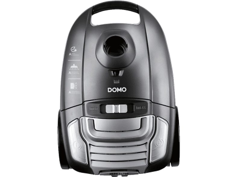 Aspirador con bolsa - DOMO DO7285S, 700 W, Potencia de succión 700 W, Depósito 3 l, Negro — foto 2