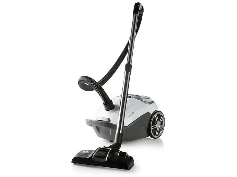 DOMO Aspirador con bolsa - DOMO DO7291S, 700 W, Depósito 3 l, Gris, Blanco