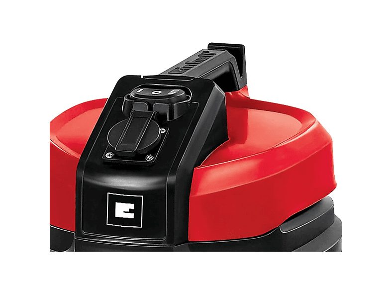 Aspirador con bolsa - EINHELL 2342354, 2600 W, Depósito 25 l, Negro, Rojo, Blanco — foto 6