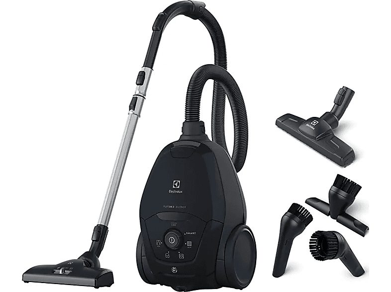 Aspirador con bolsa - ELECTROLUX 900 401 104, 600 W, Potencia de succión 230 W, Depósito 3,5 l, Azul