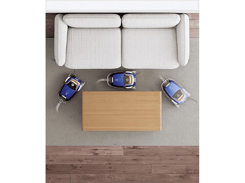 Aspirador con bolsa - ELECTROLUX EUOC94DB, 850 W, Depósito 5 l, Negro — foto 3