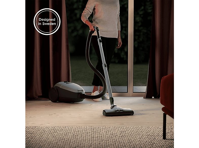 Aspirador con bolsa - ELECTROLUX PD82-4MG, 600 W, Depósito 3,5 l, gris, negro — foto 4