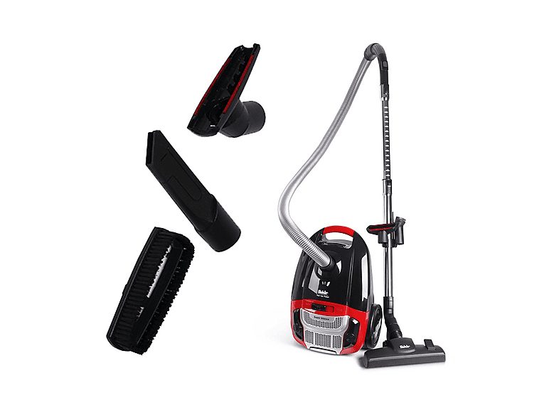 Aspirador con bolsa - FAKIR 3843003, 700 W, Depósito 1,9 l, Blanco — foto 8