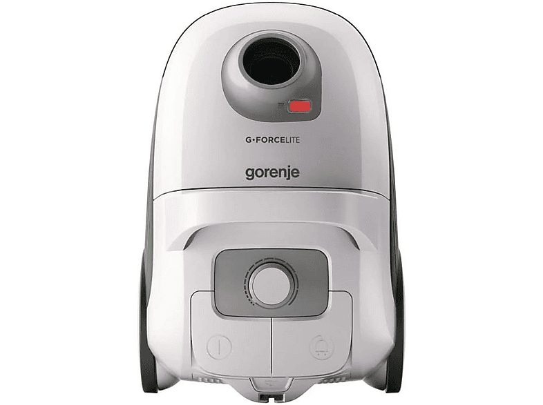 Aspirador con bolsa - GORENJE VCEA21GLW, 700 W, Potencia de succión 700 W, Depósito 3 l, Blanco — foto 3