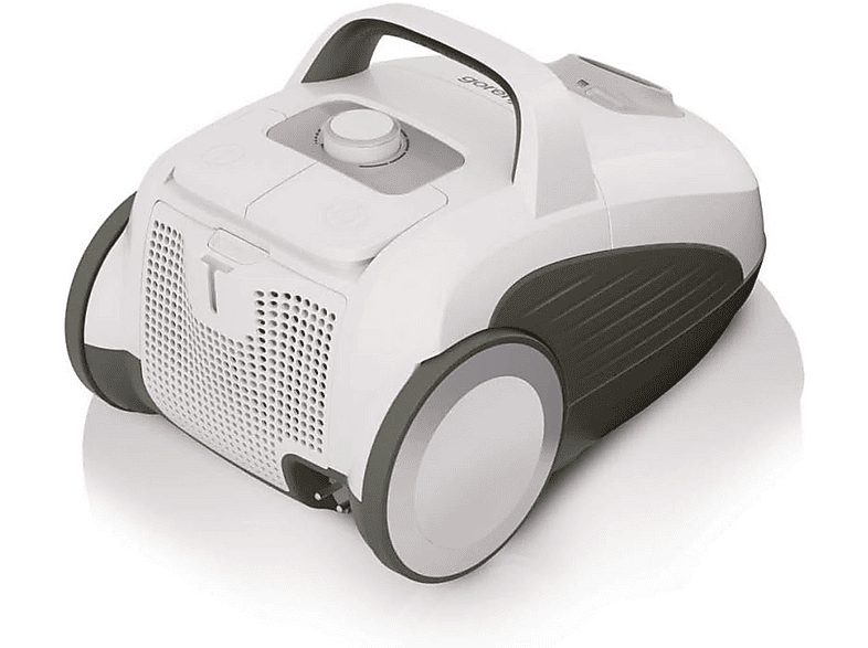 Aspirador con bolsa - GORENJE VCEA21GLW, 700 W, Potencia de succión 700 W, Depósito 3 l, Blanco — foto 4
