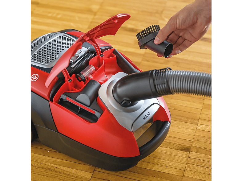 Aspirador con bolsa - HOOVER 39002267, 700 W, Depósito 3,5 l, Rojo — foto 7
