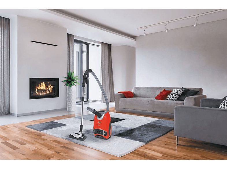 Aspirador con bolsa - HOOVER 39002268, 850,00 W, Depósito 6,00 l, Rojo — foto 2