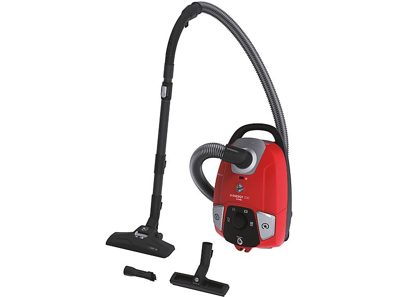 Aspirador con bolsa - HOOVER 39002270, 850 W, Depósito 3,5 l, Rojo — foto 2