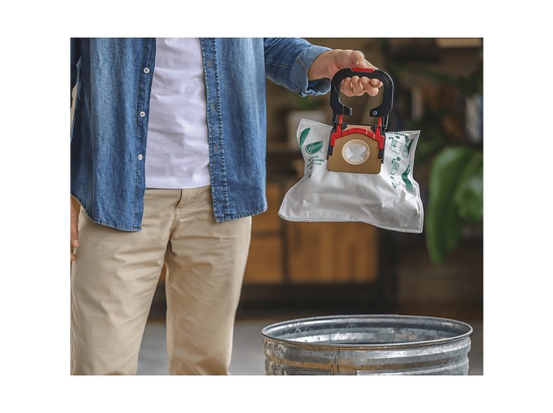 Aspirador con bolsa - HOOVER 39002270, 850 W, Depósito 3,5 l, Rojo — foto 7