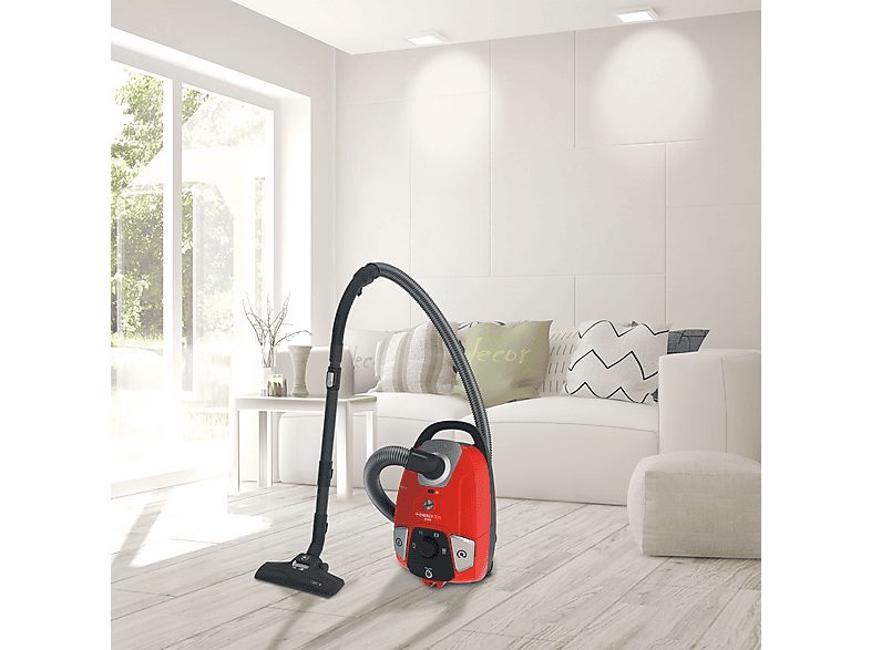 Aspirador con bolsa - HOOVER 39002270, 850 W, Depósito 3,5 l, Rojo — foto 8